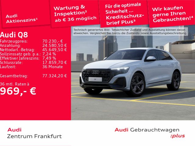 Audi Q8 26.151 km 70.230 &euro; Frankfurt am Main 60314