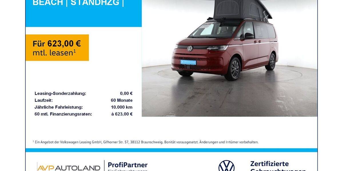 VW T7 California 9.980 km 62.460 &euro; Plattling 94447