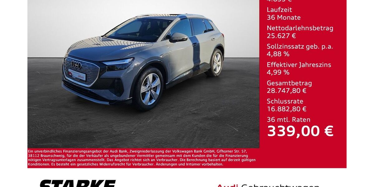 Audi Q4 e-tron 89.523 km 28.580 &euro; Osnabrück 49080