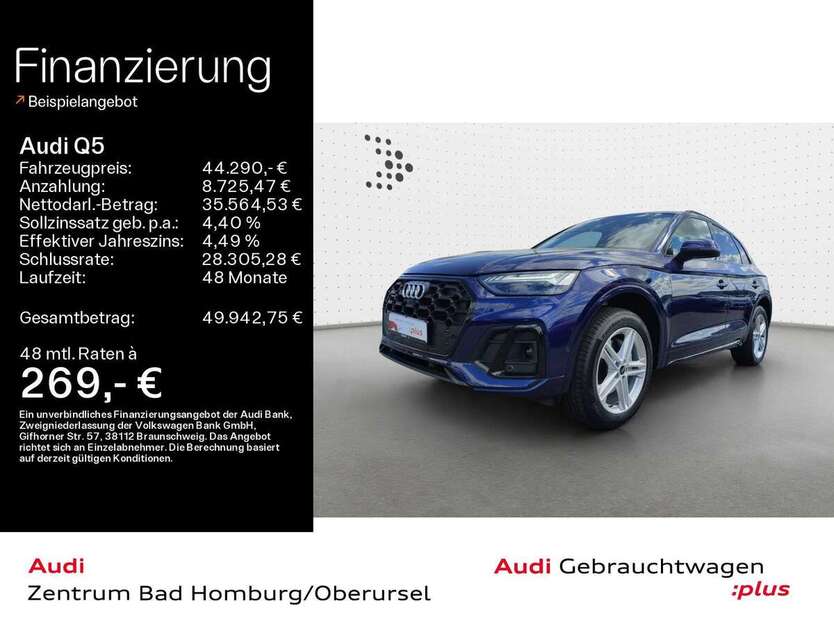 Audi Q5 21.922 km 44.290 € Oberursel 61440