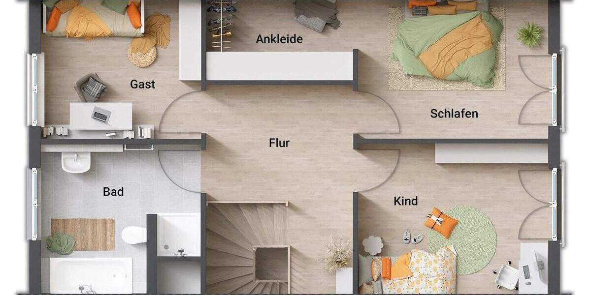 Einfamilienhaus Geseke Störmede - 5 Zimmer, 130 m&sup2;, 301.610&euro; | Angebot:26244435