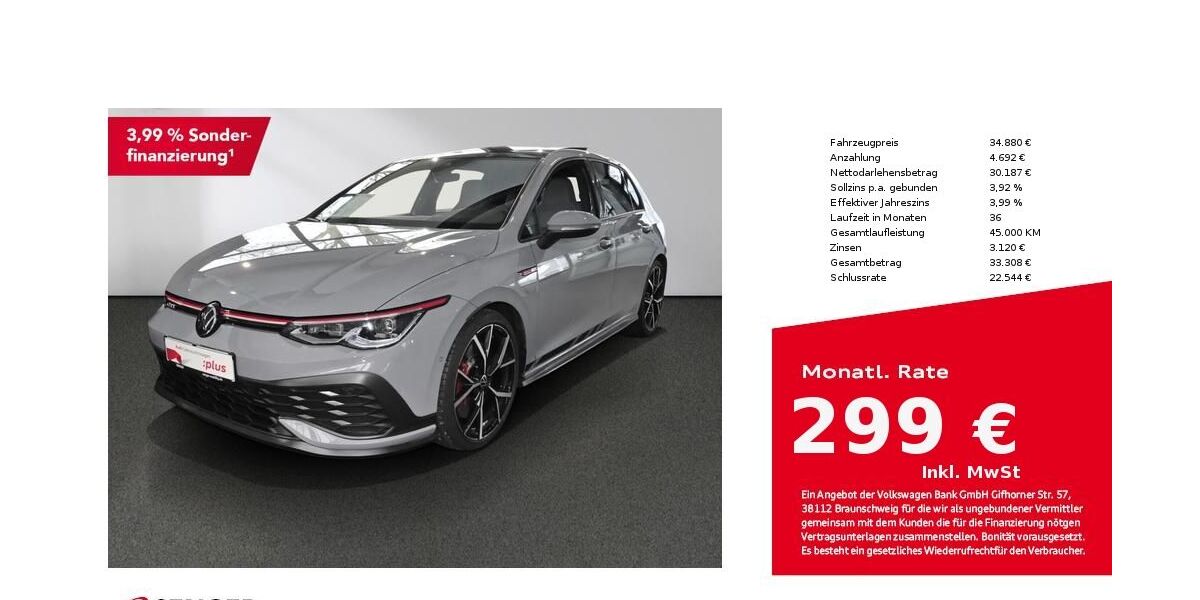 VW Golf 31.000 km 34.580 &euro; Bad Oldesloe 23843