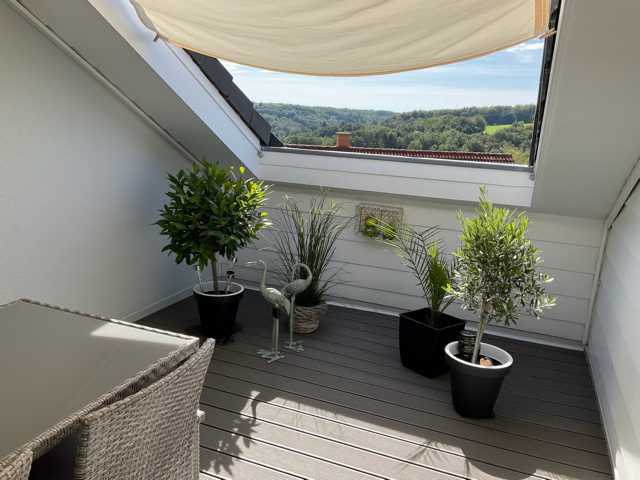 Luxuriöse Penthouse-/Maisonettenwohnung mit Fernblick in Toplage von Zweibrücken - Penthouse Zweibrücken | Angebot:27003327