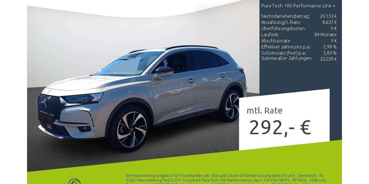 DS Automobiles DS 7 Crossback 30.868 km 28.790 &euro; Dülmen 48249