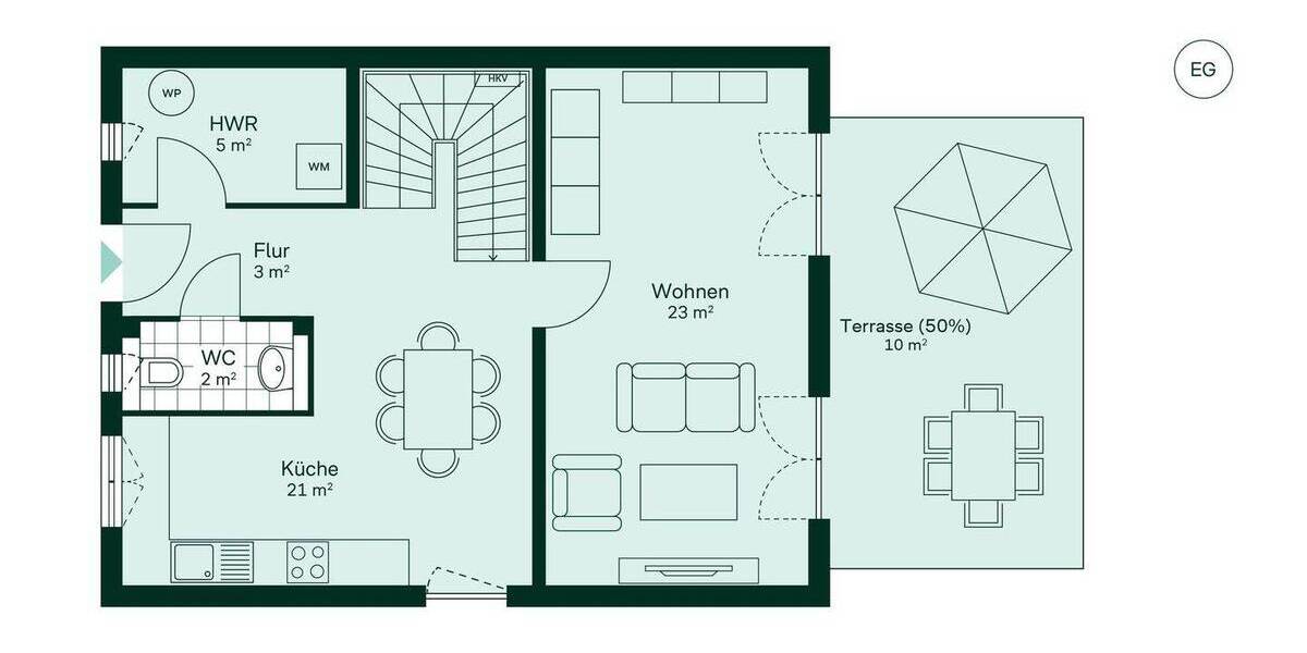 Doppelhaushälfte Großpösna Störmthal - 4 Zimmer, 113 m&sup2;, 524.300&euro; | Angebot:25731217