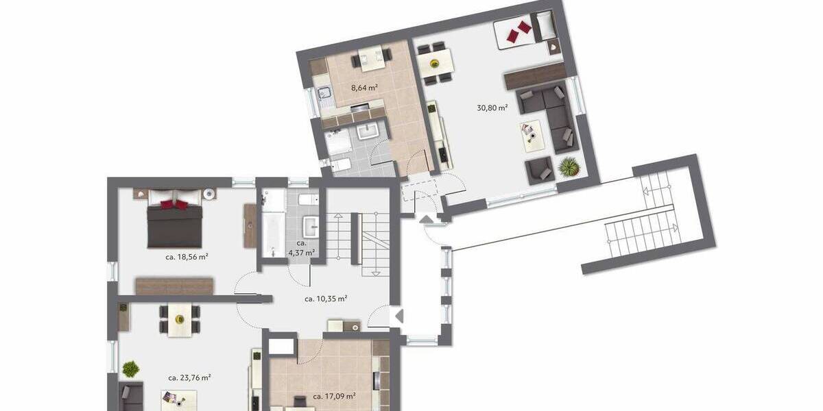 Mehrfamilienhaus, Wohnhaus Burbach - 1 Zimmer, 300 m&sup2;, 449.000&euro; | Angebot:25686761