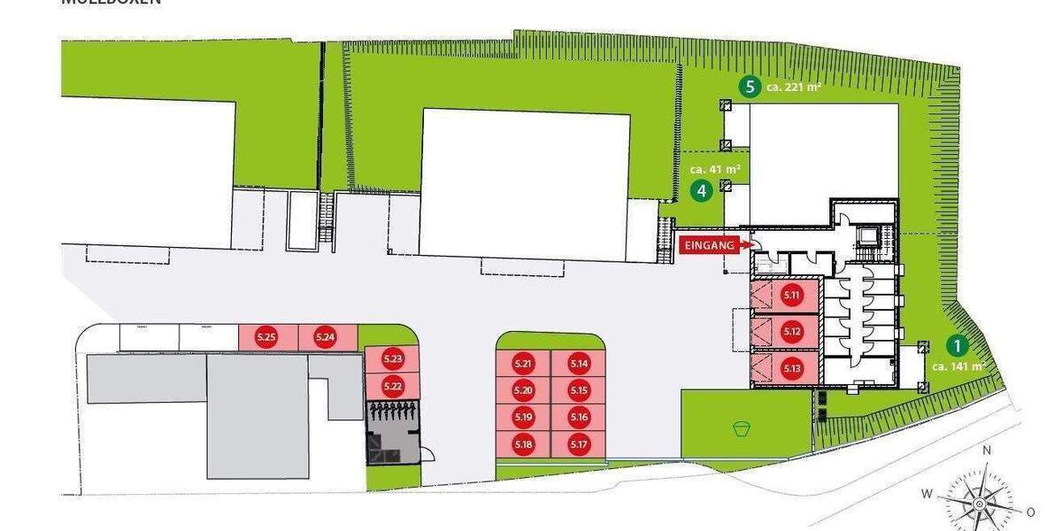 Etagenwohnung Nabburg - 2 Zimmer, 49 m&sup2;, 231.000&euro; | Angebot:25675954