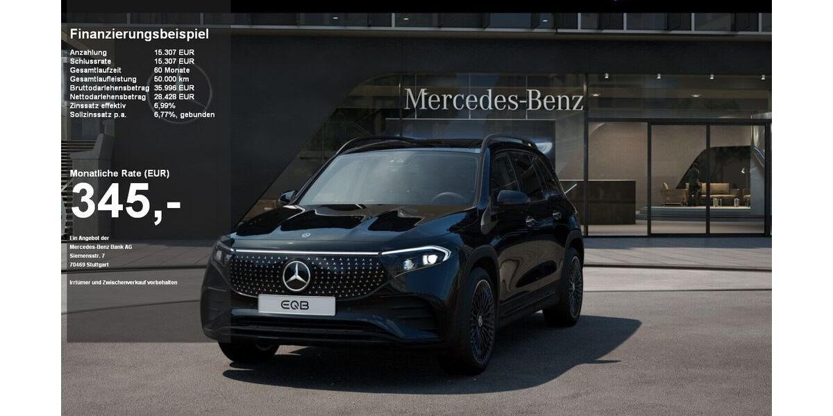 Mercedes-Benz EQB 18.475 km 43.350 &euro; Kiel 24148