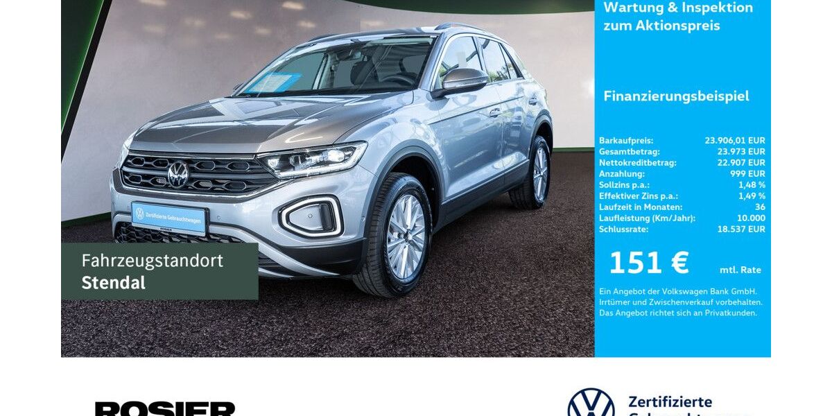 VW T-Roc 10.063 km 23.343 &euro; Stendal 39576