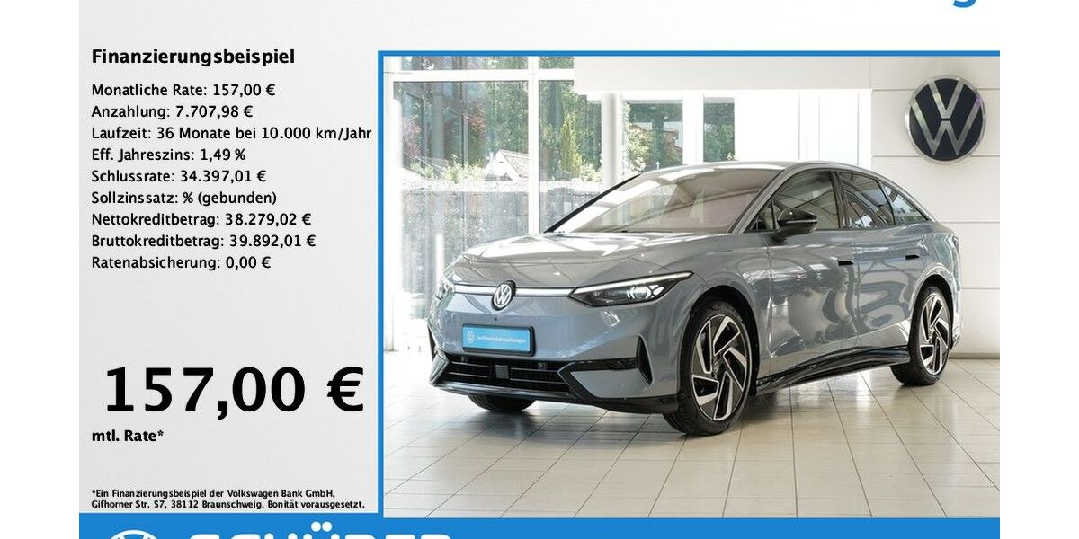 VW ID.7 3.898 km 44.987 € Dießen am Ammersee 86911