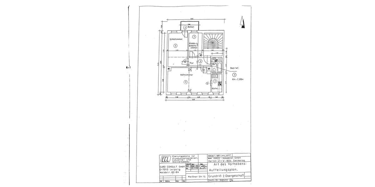 Etagenwohnung Leipzig Ost - 3 Zimmer, 71 m&sup2;, 150.000&euro; | Angebot:26344512