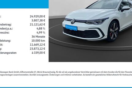 VW Golf 70.128 km 24.929 € Leinefelde-Worbis/DE 37327