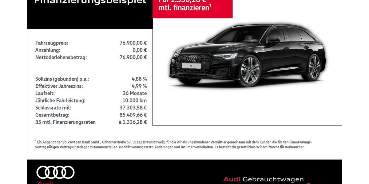 Audi A6 22.360 km 76.900 &euro; Rostock 18059