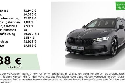 Skoda Superb 9.900 km 52.940 &euro; Nürnberg 90441