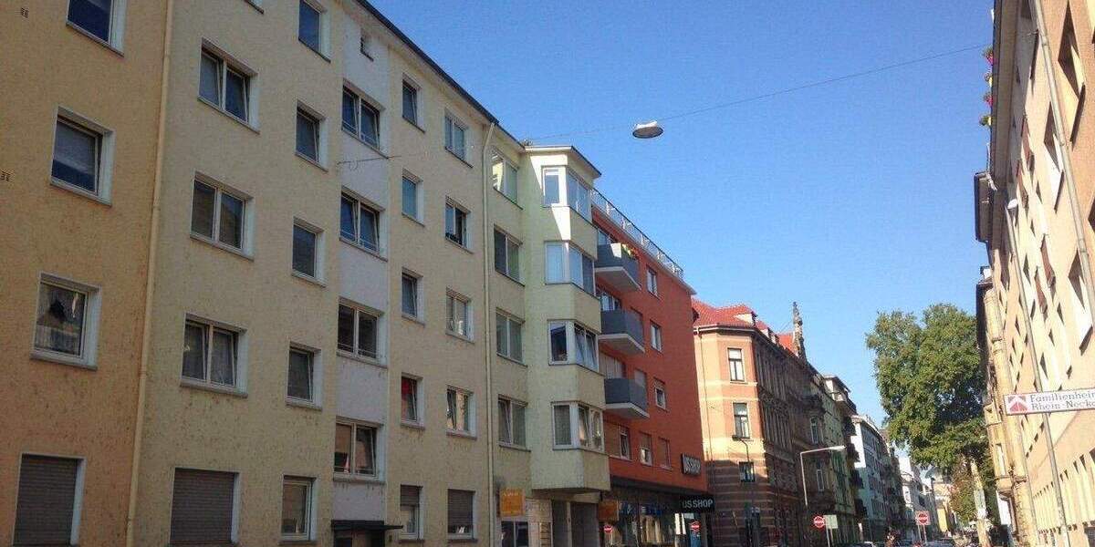 Etagenwohnung Mannheim Quadrate - 2 Zimmer, 48 m&sup2;, 995&euro; | Angebot:24918018