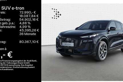 Audi Q6 e-tron 4.900 km 72.990 &euro; Haßfurt 97437