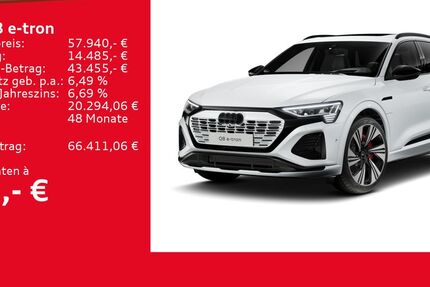 Audi Q8 e-tron 26.535 km 57.940 &euro; Ulm 89073