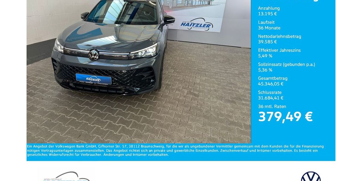 VW Tiguan 10.000 km 52.780 &euro; Gernsbach 76593