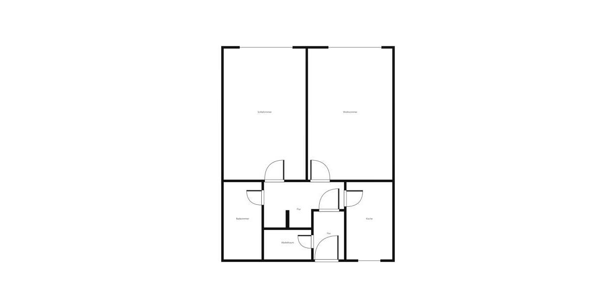 Etagenwohnung Braunschweig Heidberg-Melverode - 2 Zimmer, 60 m&sup2;, 615&euro; | Angebot:23721332