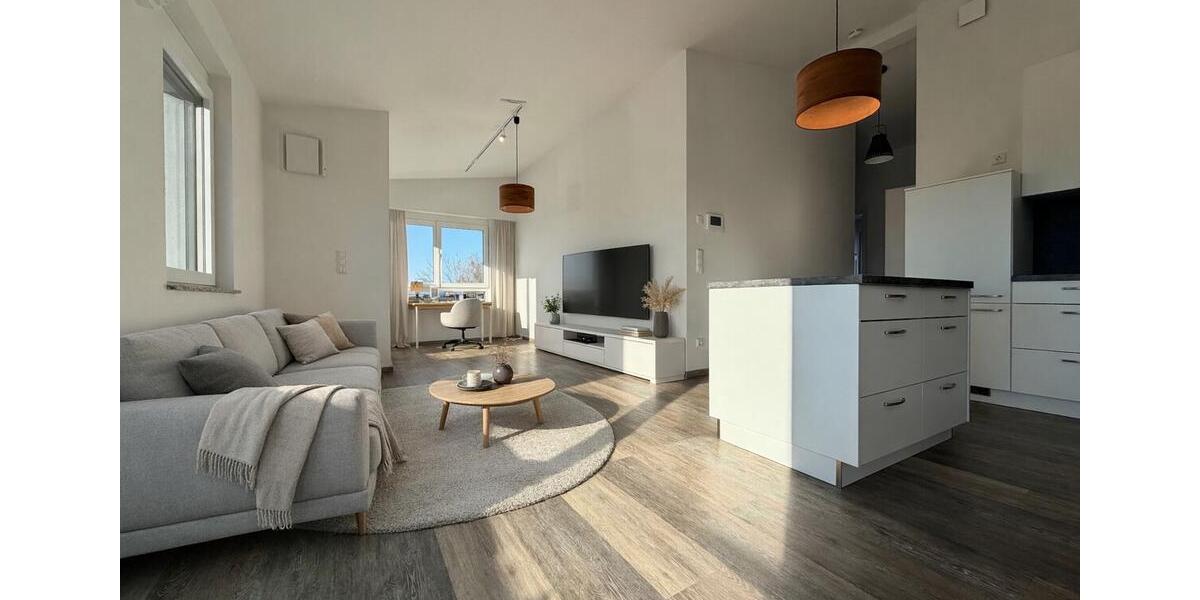 Wohnen mit Atmosphäre – Stilvolle 3-Zimmer-Wohnung mit Südwest-Dachterrasse 3 zimmer