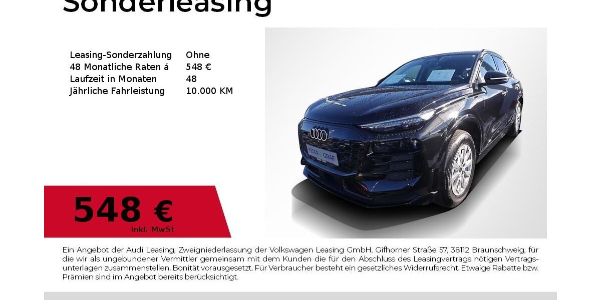 Audi Q6 e-tron 5.713 km 52.190 &euro; Erlangen 91058