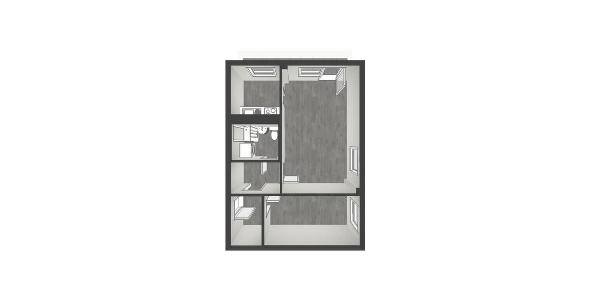 Etagenwohnung Zerbst (Anhalt) - 2 Zimmer, 50 m&sup2;, 205&euro; | Angebot:26264136