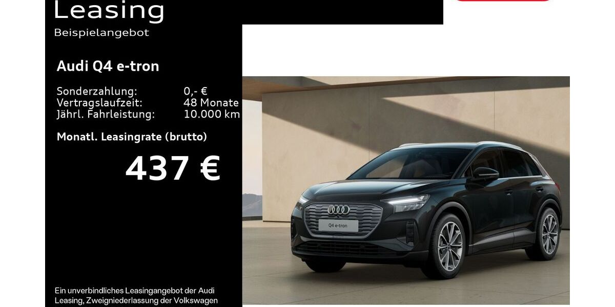 Audi Q4 e-tron 10.350 km 43.390 &euro; Bad Hersfeld 36251