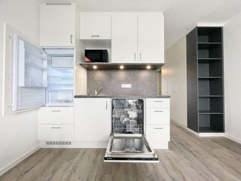 Modern möbliertes 1 Zimmer Apartment mit Balkon, W-Lan und TG-Stellplatz 1 zimmer