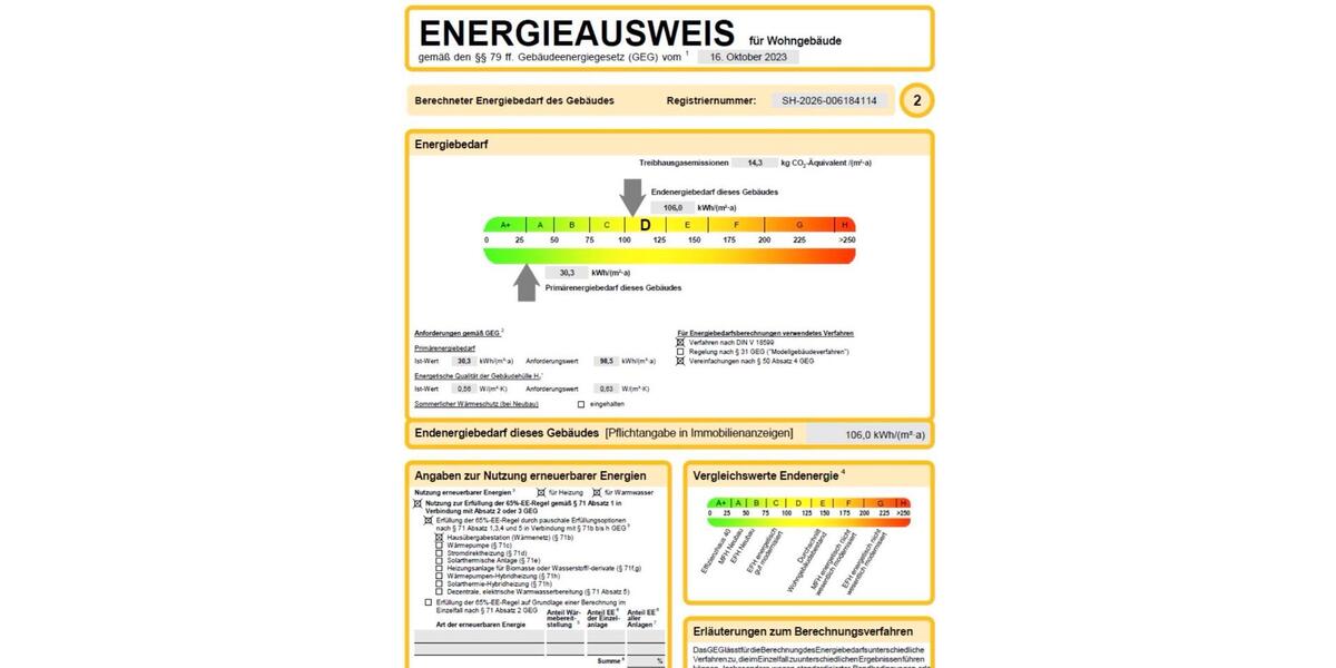 Erdgeschoßwohnung Neumünster - 4 Zimmer, 107 m&sup2;, 1.050&euro; | Angebot:25131014