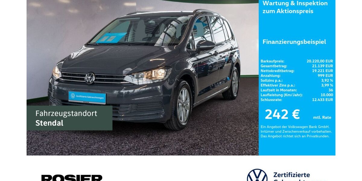 VW Touran 86.847 km 19.990 &euro; Menden 58706