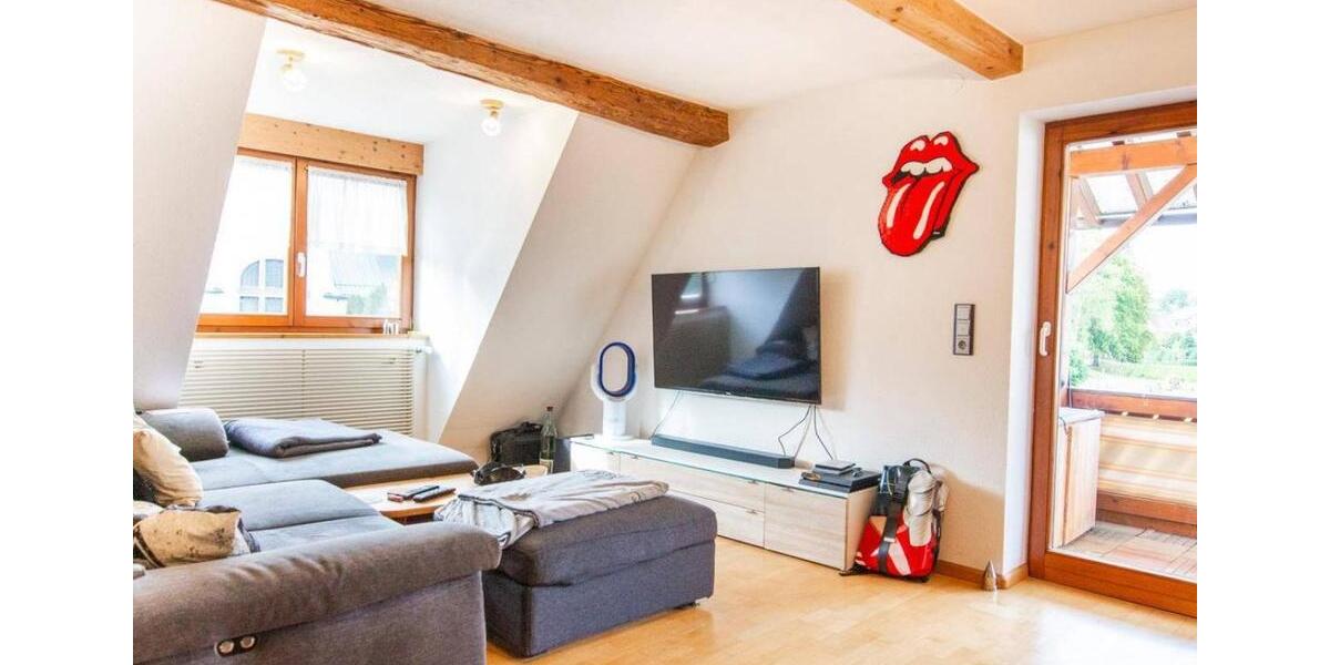 Helle, zentrale 2,5-Zimmer Maisonette-Wohnung mit Balkon, Garten, Garage 2 zimmer