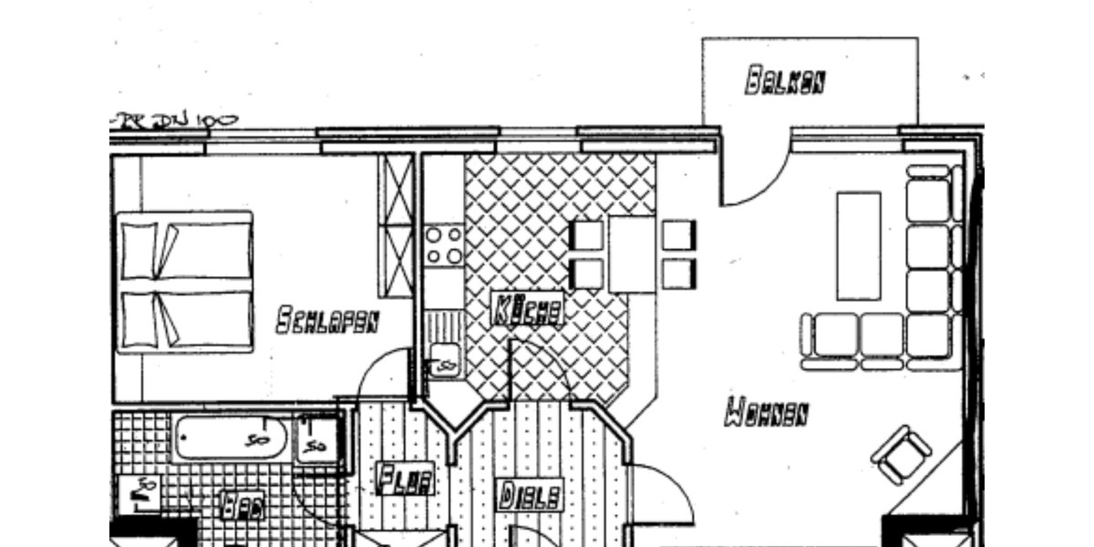 2-Zimmer-Wohnung in 47647 Kerken zimmer