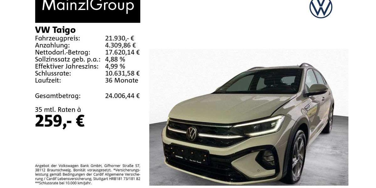 VW Taigo 32.000 km 21.930 &euro; Feldkirchen/Westerham 83620