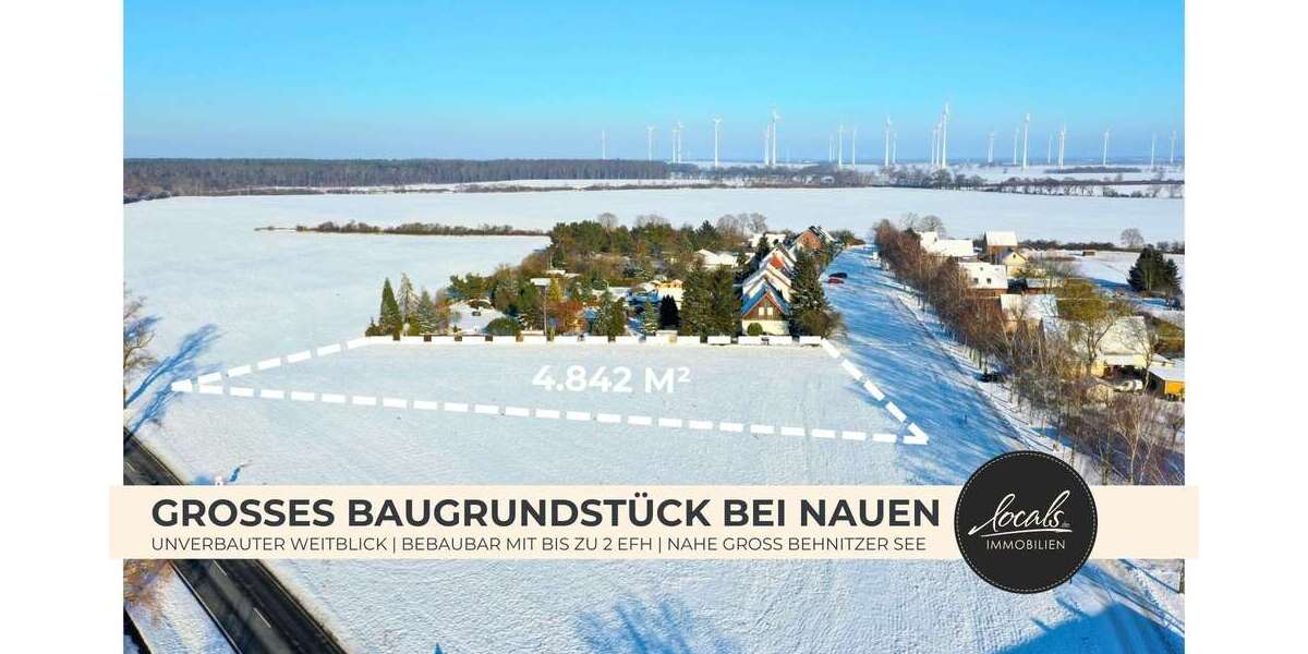 Grundstück zu verkaufen in Nauen 390.000 € 4842 m² zimmer