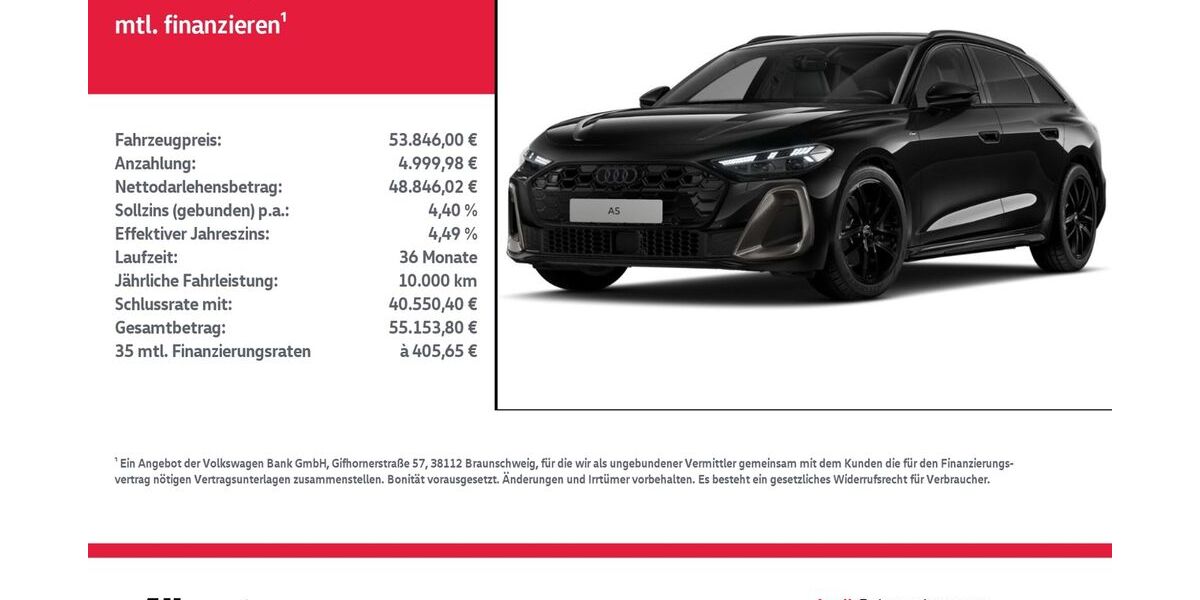 Audi A5 27.719 km 53.846 &euro; Nordhausen 99734