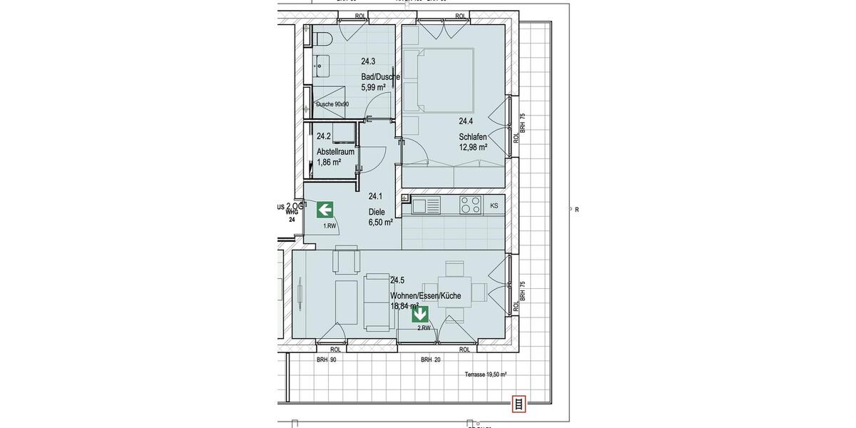 Einfamilienhaus Blankenfelde-Mahlow Mahlow - 2 Zimmer, 56 m&sup2;, 1.100&euro; | Angebot:25311430