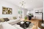 Ganze Etage, Balkonterrassenwohnung - 4,5 Zimmer - Neubau mit 5 Wohneinheiten, hier WE 5 - Dachgeschoßwohnung Höchberg | Angebot:26143368