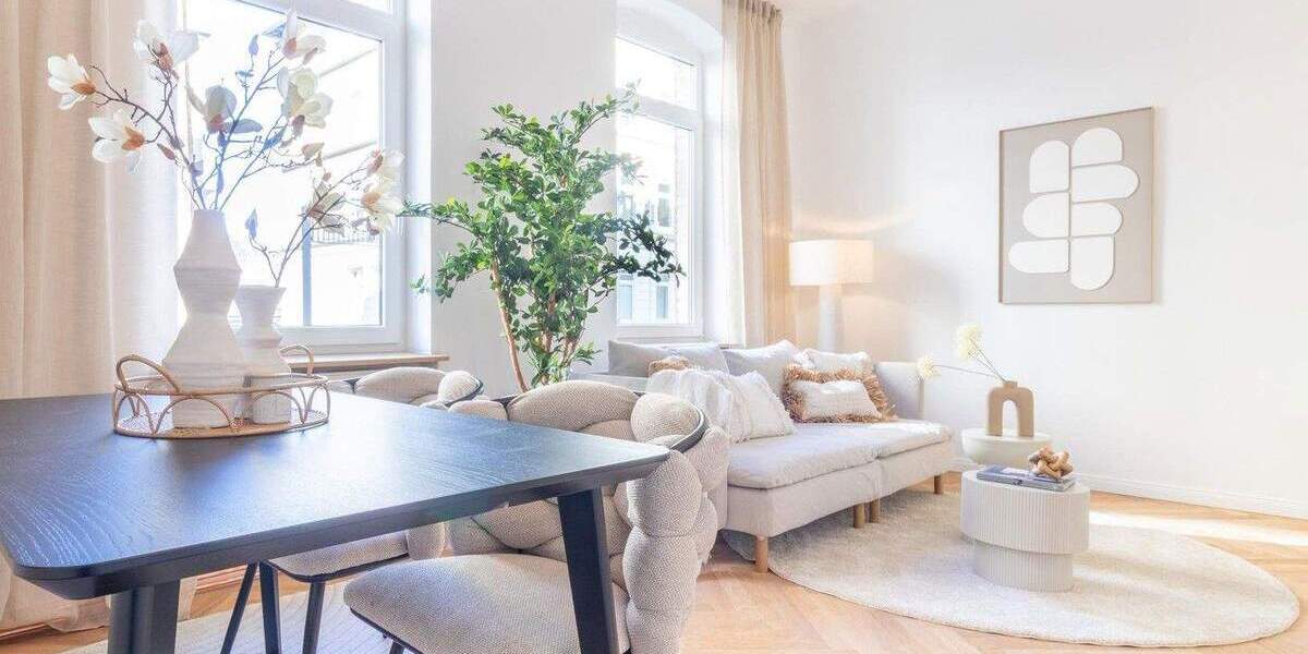 Etagenwohnung Braunschweig Östliches Ringgebiet - 2 Zimmer, 52 m&sup2;, 229.000&euro; | Angebot:25401507