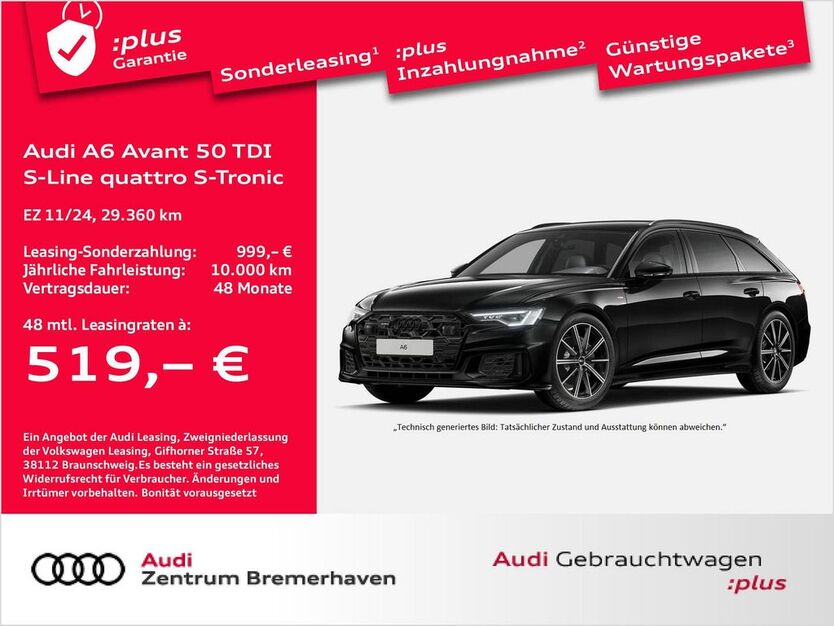 Audi A6 29.360 km 56.570 € Bremerhaven 27576