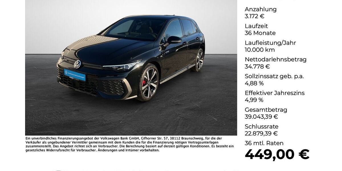 VW Golf 11.691 km 37.950 &euro; Georgsmarienhütte (Osnabrück) 49124