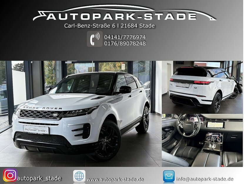 Land Rover Range Rover Evoque R-Dynamic S Pano HUD LED Ass. 96.000 km 28.790 € Stade 21682