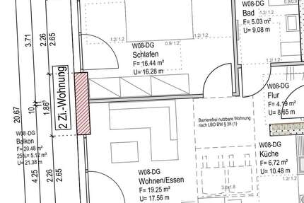 Wohnung zum Kaufen in Welzheim 307.835 € 55.97 m² 2 zimmer