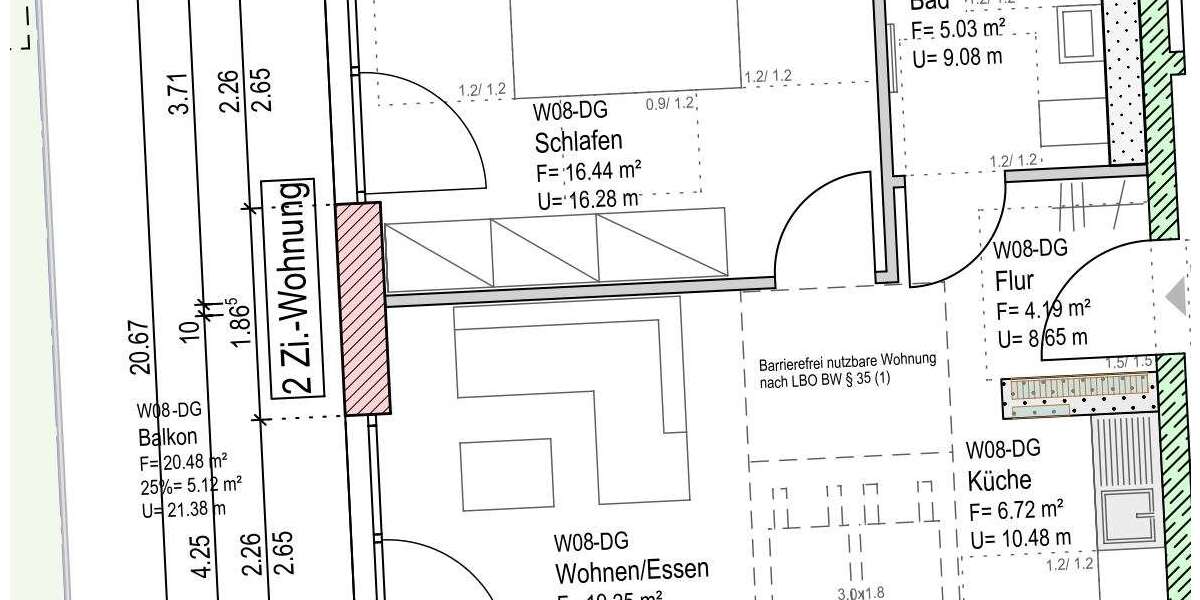 Wohnung zum Kaufen in Welzheim 307.835 € 55.97 m² 2 zimmer
