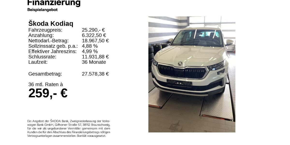 Skoda Kodiaq 100.166 km 24.990 &euro; Hildesheim 31137