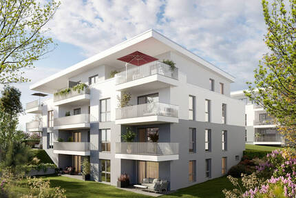 Moderne Wohnung mit Gartenzugang für Familie 4 zimmer