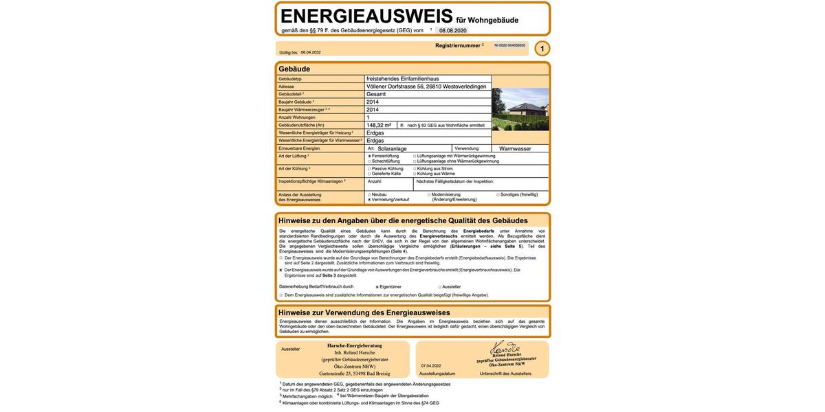 Bungalow Westoverledingen - 3 Zimmer, 124 m&sup2;, 1.150&euro; | Angebot:26229529