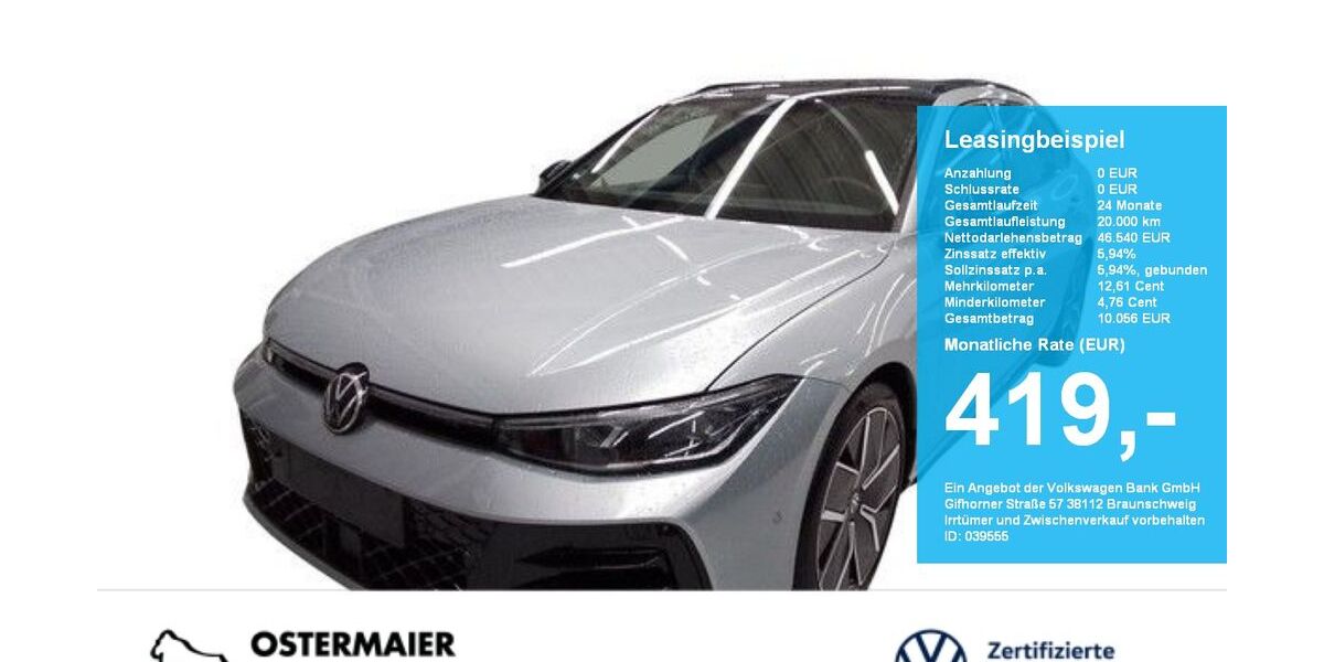 VW Passat 18.105 km 46.540 &euro; Vilsbiburg 84137