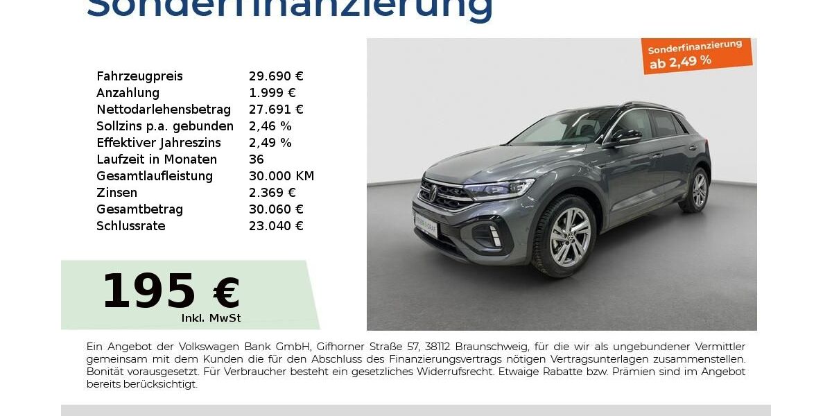 VW T-Roc 25.813 km 29.690 &euro; Fürth 90763