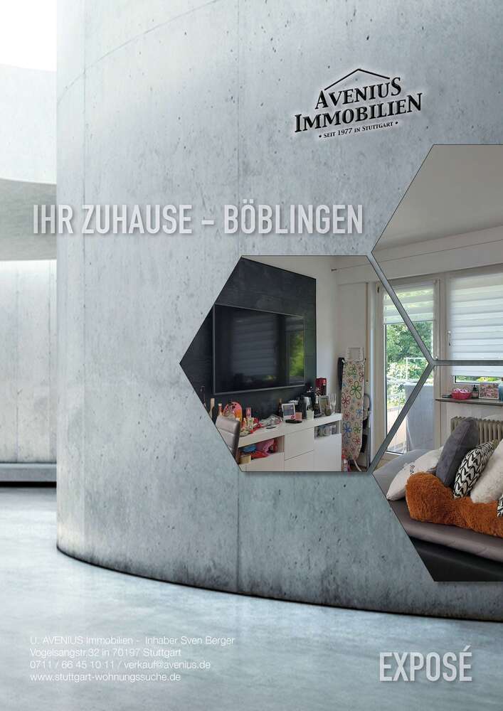 Wohnung zum Mieten in Böblingen 400 € 29 m²