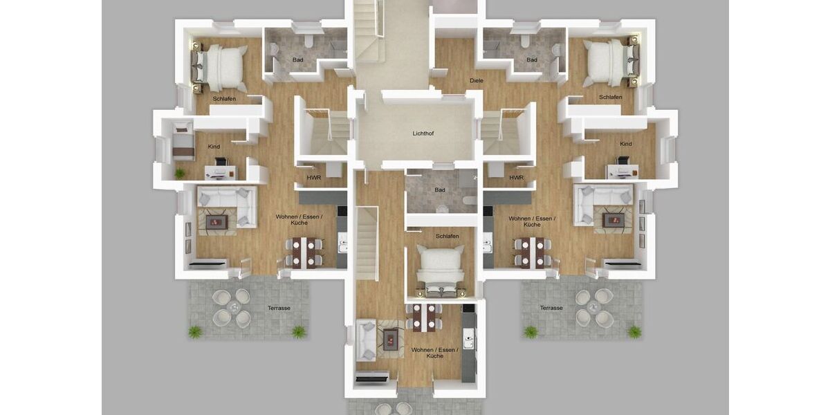 Altersgerechte 3 Zimmer Eigentumswohnung in der Nähe von Bamberg - Appartement Bischberg | Angebot:26712888